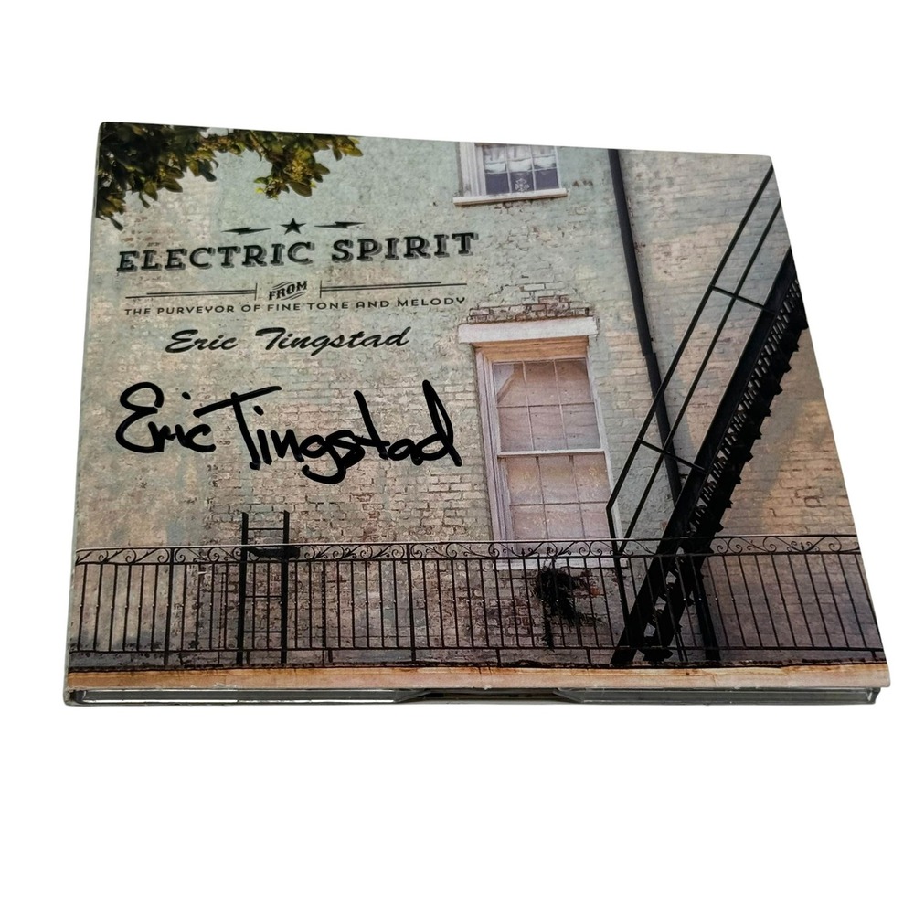Signed Eric Tingstad Electric Spirit CD Autographed New Age Instrumental VG